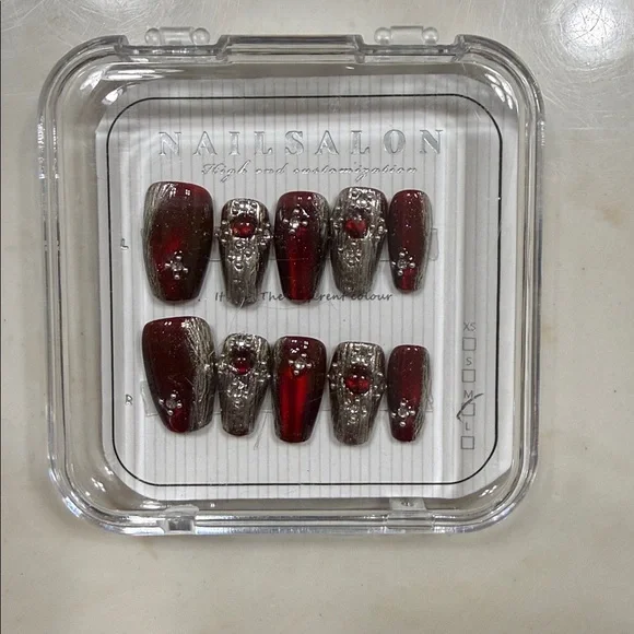 Press On Nails - 5 sets, size medium - Picture 6 of 6